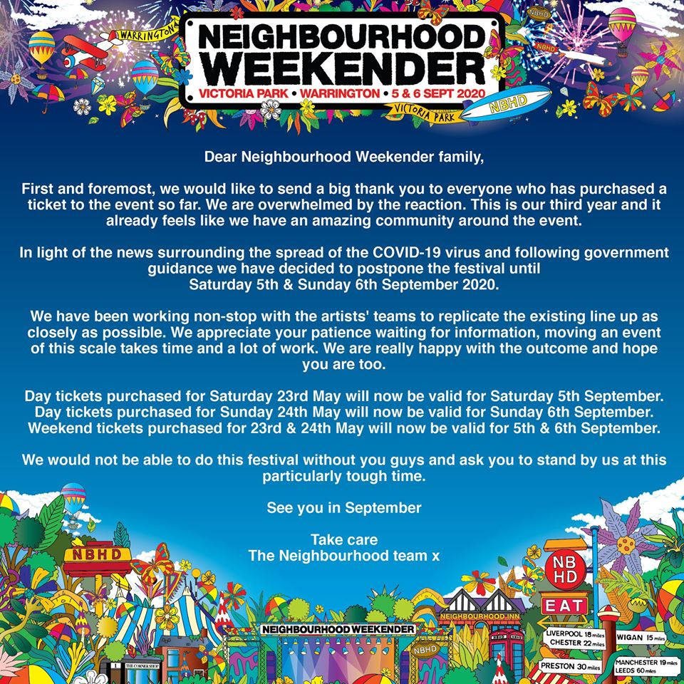 The Reytons announced for Neighbourhood Weekender 2023