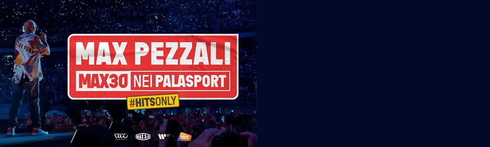 Max Pezzali Tour 2024/2025 - Find Dates and Tickets - Stereoboard