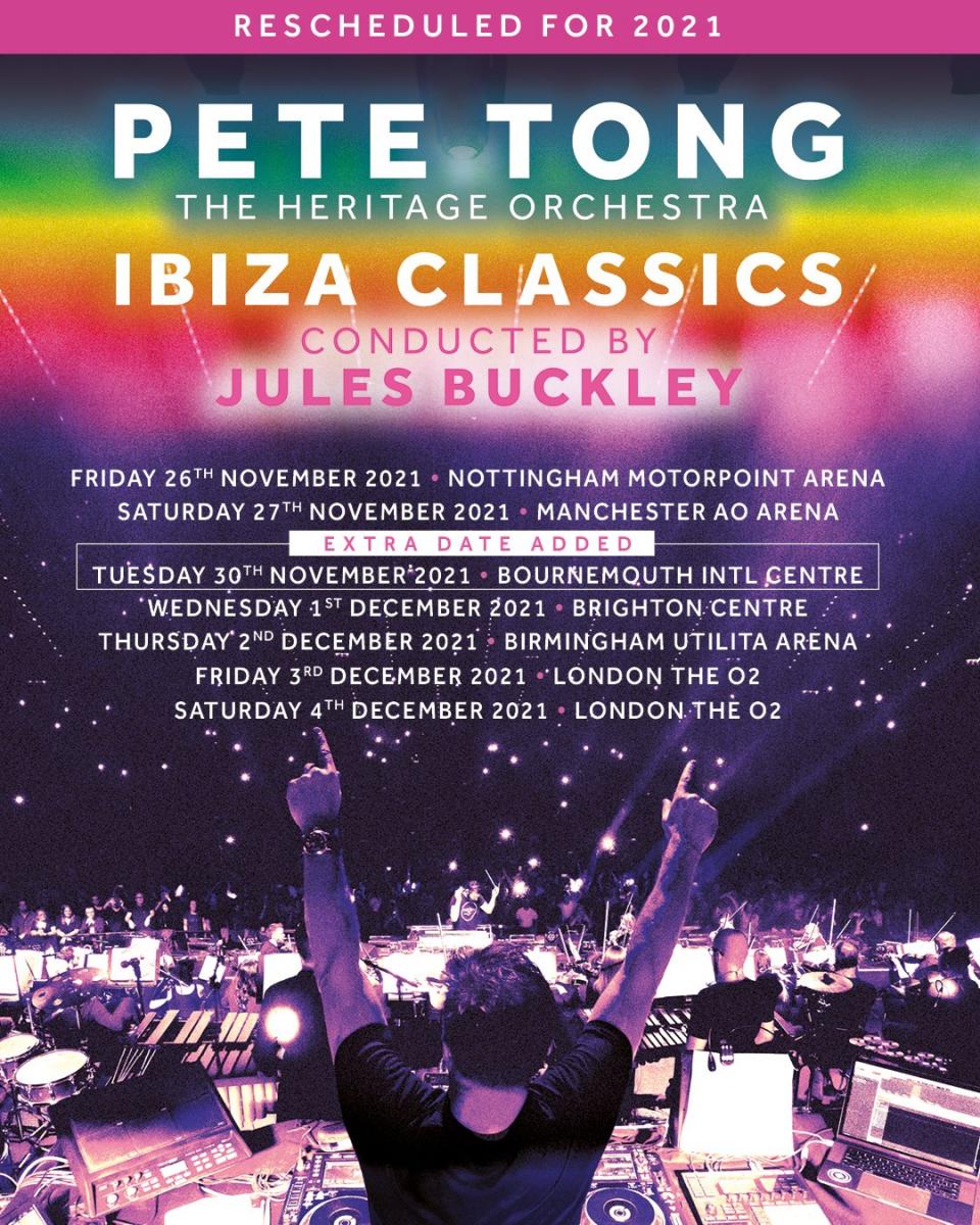 Pete Tong Adds Bournemouth Date To Ibiza Classics Tour With The ...